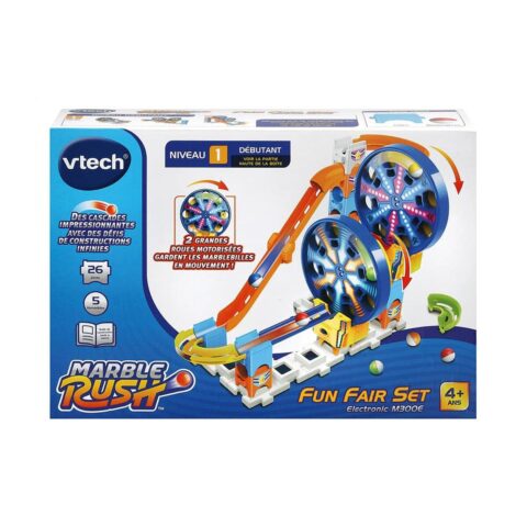 Σετ από Παιδικές Μπάλες Vtech Marble Rush - Expansion Kit Electronic - Fun Fair Set Πίστα αγώνων 26 Τεμάχια Πίστα με Ράμπες + 4