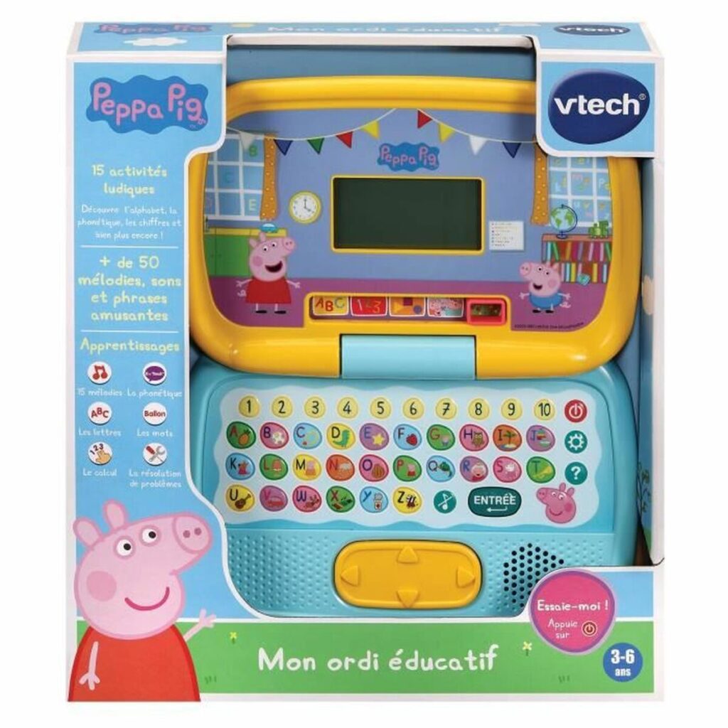 Φορητός Υπολογιστής Vtech Peppa Pig 3-6 χρόνια Παιδικό Παιχνίδι