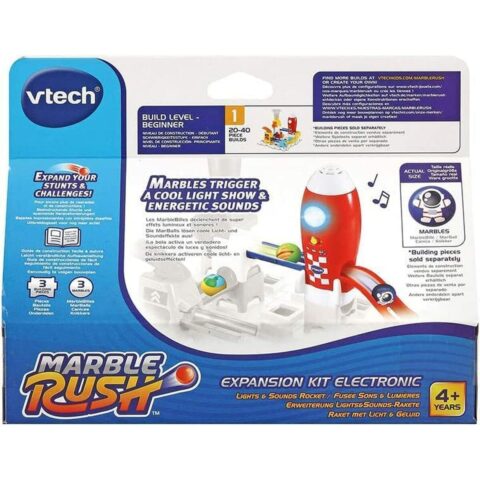 Σετ από Παιδικές Μπάλες Vtech Marble Rush - Expansion Kit Electronic - Raket Πίστα αγώνων Πίστα με Ράμπες 3 Τεμάχια + 4 Ετών