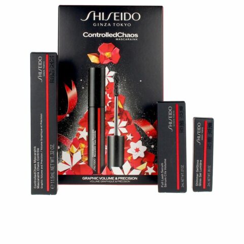 σετ μακιγιάζ Shiseido Controlled Chaos Mascaraink Lote 3 Τεμάχια