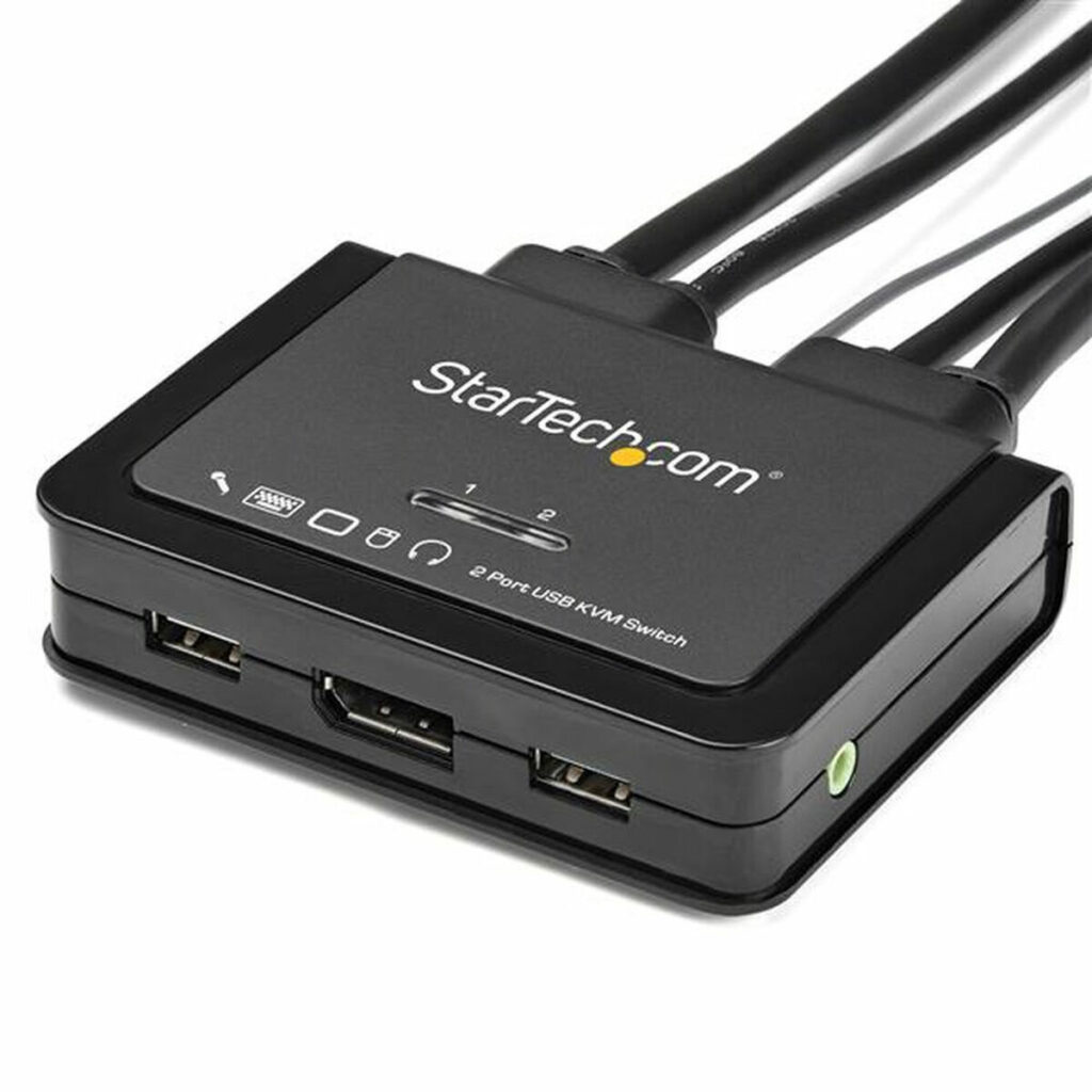 Διακόπτης KVM Startech SV211DPUA4K 4K Ultra HD USB Displayport 1
