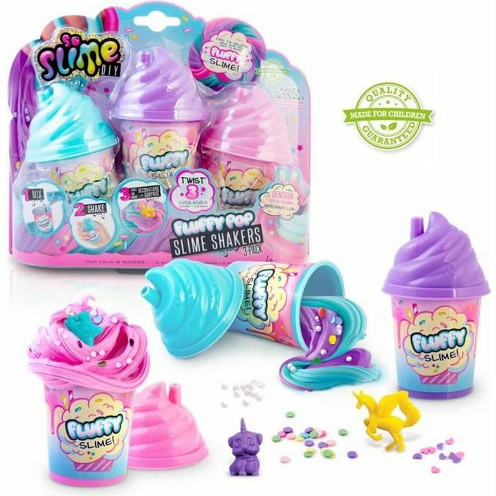 Παιχνίδι με Πλαστελίνη Canal Toys Fluffy Slime Kit