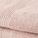 Πετσέτα μπάνιου TODAY Ανοιχτό Ροζ 50 x 100 cm 450 g/m² (x2)