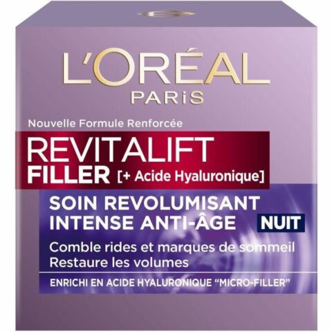 Αντιρυτιδική Κρέμα Νύχτας L'Oréal Paris Revitalift Filler 50 ml Αντιγήρανση