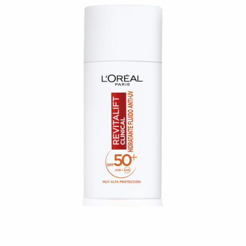 Αντηλιακή Κρέμα L'Oreal Make Up Revitalift Clinical Αντιγήρανση Spf 50 (50 ml)