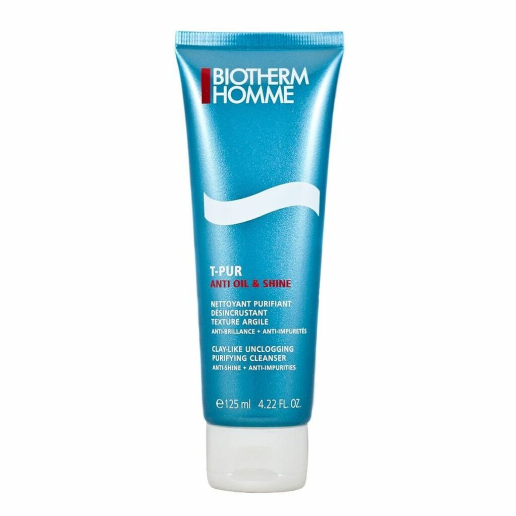 Καθαριστικό Προσώπου Homme T-Pur Biotherm (125 ml)