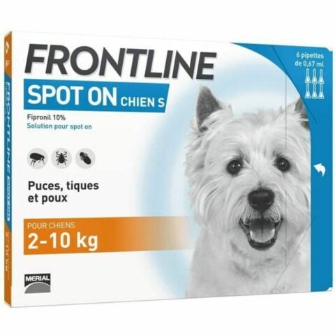 Πιπέτα για Σκύλους Frontline Spot On 2-10 Kg