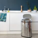 Σκουπίδια μπορεί να Kitchen Move Αυτόματο Ανοξείδωτο ατσάλι 50 L