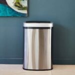 Σκουπίδια μπορεί να Kitchen Move Majestic Αυτόματο Ανοξείδωτο ατσάλι ABS 58 L
