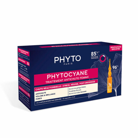 Αμπούλες για την Τριχόπτωση Phyto Paris Phytocyane Reactionelle 12 x 5 ml