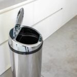 Σκουπίδια μπορεί να Kitchen Move Αυτόματο Ανοξείδωτο ατσάλι ABS 50 L