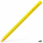 Χρωματιστά μολύβια Faber-Castell Κίτρινο (12 Μονάδες)