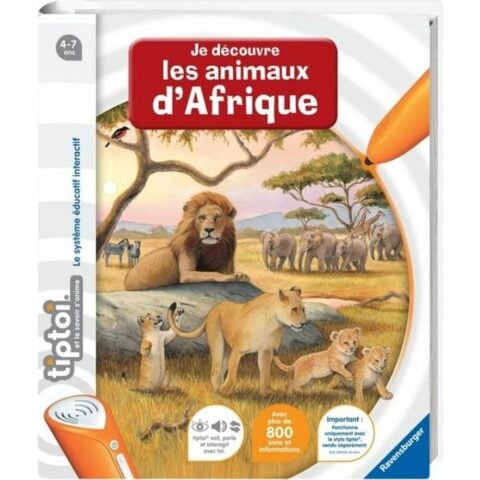 Το διαδραστικό βιβλίο των παιδιών Ravensburger Discovering African Animals