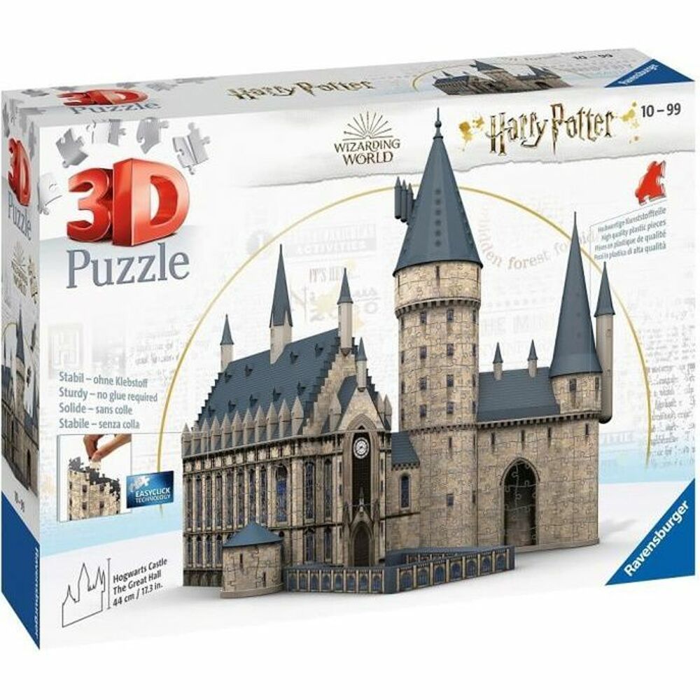 3D Παζλ Ravensburger Hogwarts Castle / Harry Potter 540 Τεμάχια