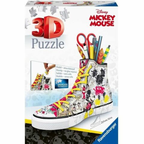 3D Παζλ Ravensburger Sneaker Mickey Mouse (108 Τεμάχια)