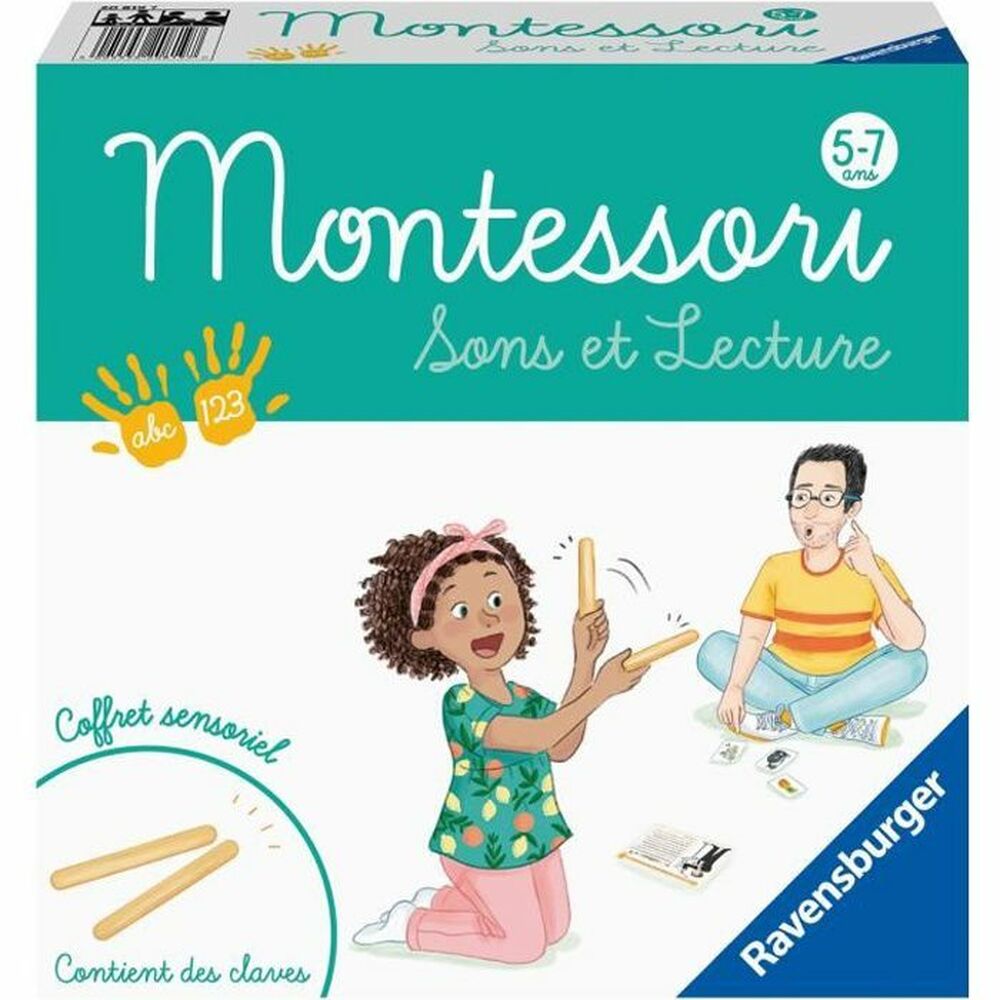 Παιχνίδι Προσχολική Εκπαίδευση Ravensburger Montessori - Sounds and Reading (FR)
