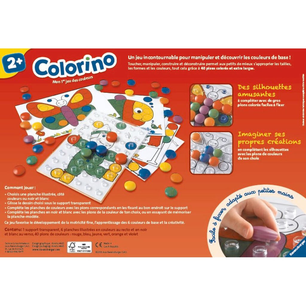 Παιχνίδι Προσχολική Εκπαίδευση Ravensburger Colorino (FR)