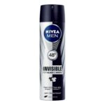 Αποσμητικό Spray Men Black & White Invisible Nivea Men Black White Invisible (200 ml) 200 ml