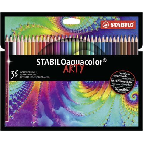 Χρωματιστά μολύβια Stabilo aquacolor ARTY