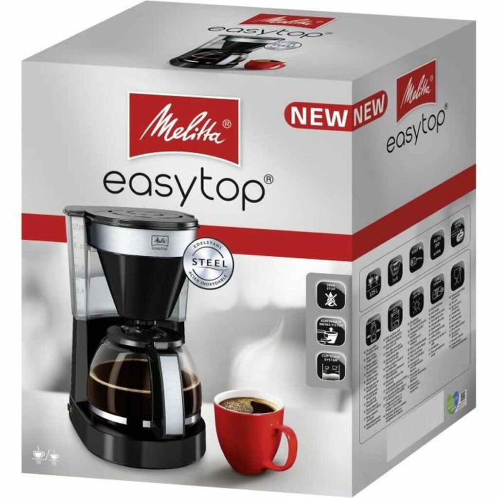 Ηλεκτρική καφετιέρα Melitta Easy Top II 1023-04 1050 W Μαύρο