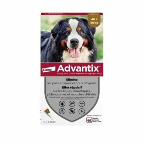 Πιπέτα για Σκύλους Advantix 86115913 40-60 Kg x6