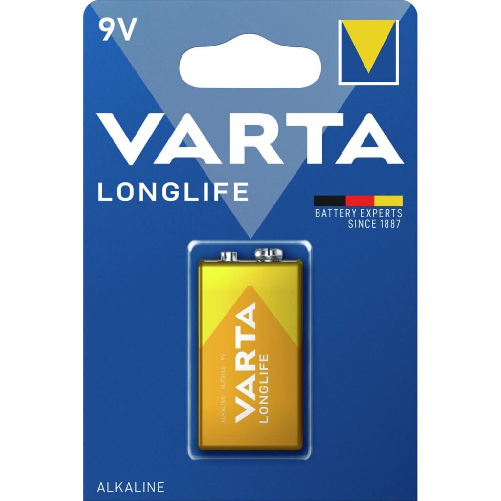 Αλκαλική Μπαταρία Varta Longlife 9 V 6LR61