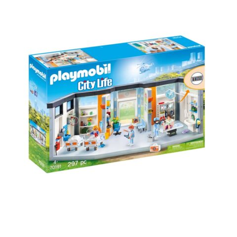 Playset Playmobil City Life Hospital Playmobil 70191 Ιατρική και υγεία (297 pcs)