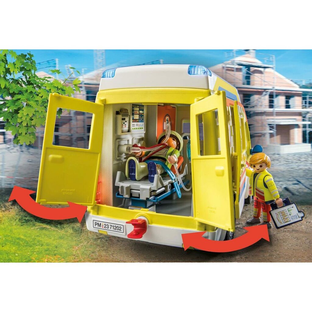 Playset Playmobil 71202 City Life Ambulance 67 Τεμάχια