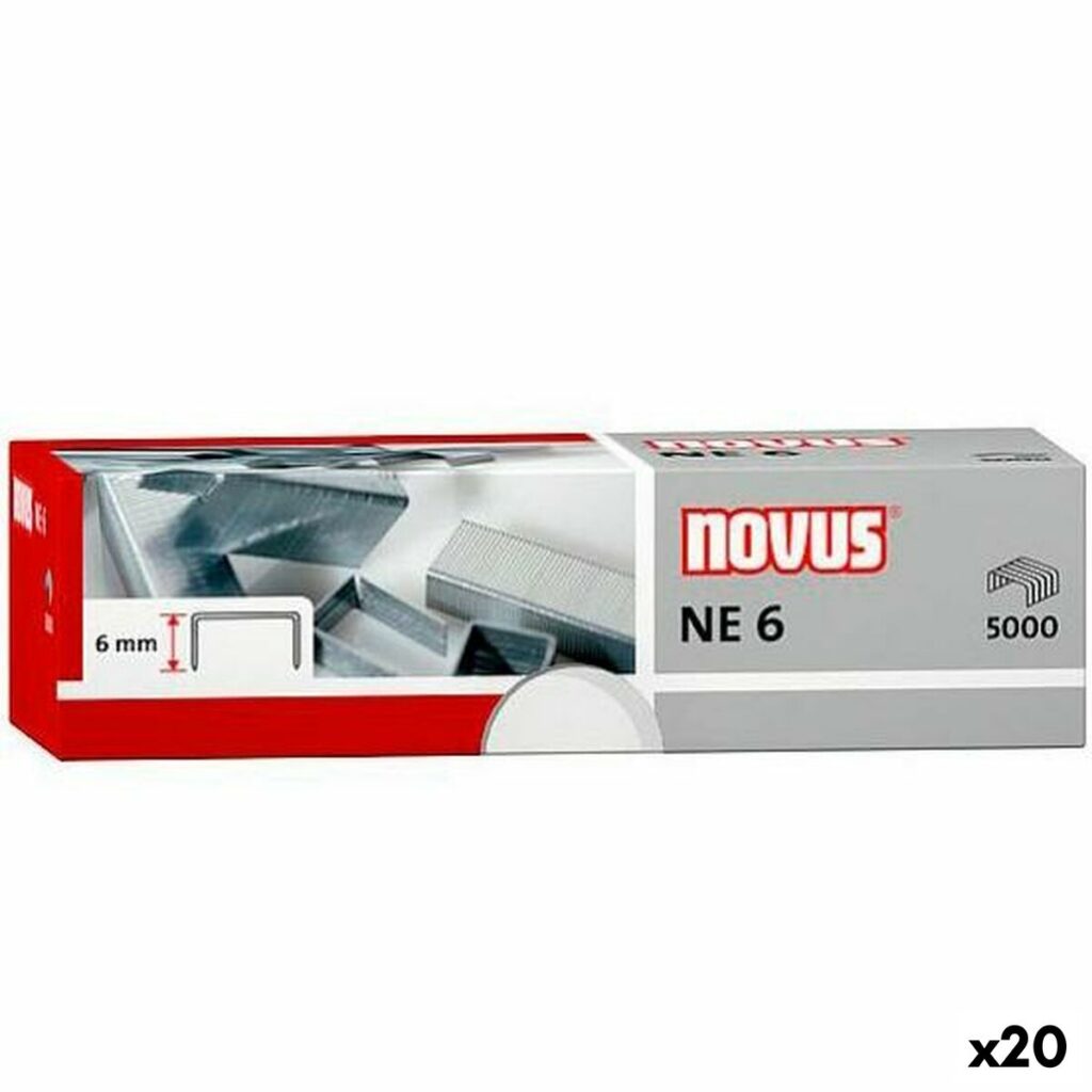 Συνδετήρες Novus NE 6 Electric 5000 Τεμάχια (20 Μονάδες)