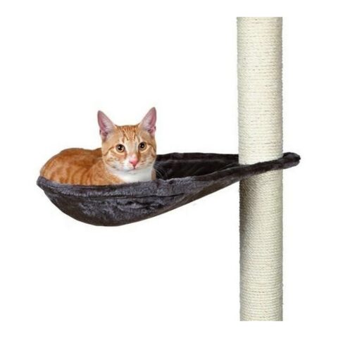 Κρεμαστή Αιώρα για Γάτες Trixie Hammock Γκρι Μέταλλο (Ø 40 cm)