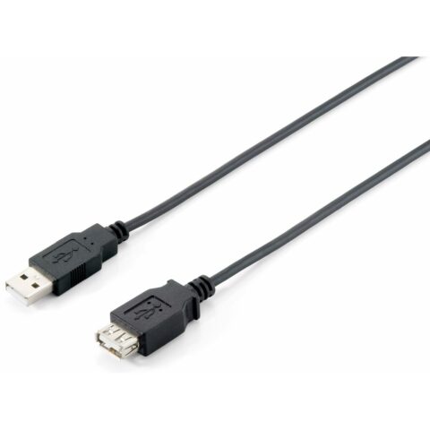 Καλώδιο Επέκτασης USB Equip 128852 Μαύρο 5 m