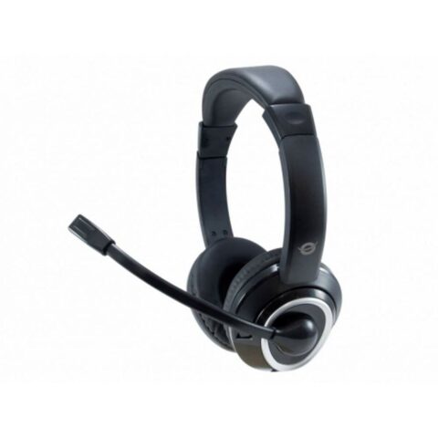 Ακουστικά με Μικρόφωνο Conceptronic POLONA02B Μαύρο