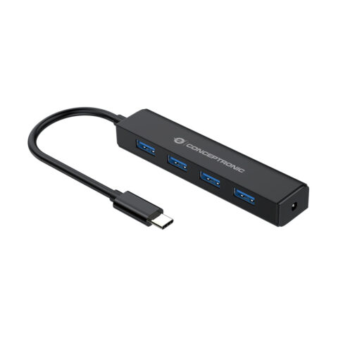 USB Hub Conceptronic CTC4USB3 Μαύρο
