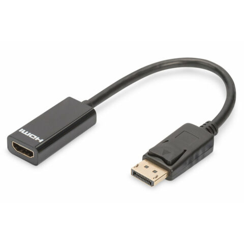 Αντάπτορας DisplayPort σε HDMI Digitus AK-340400-001-S Μαύρο