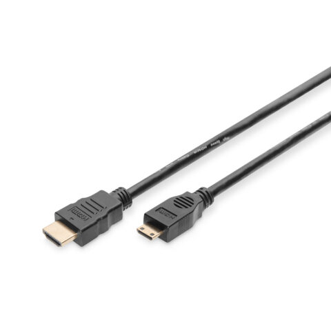 Καλώδιο HDMI Digitus DIGITUS Cable de conexión High speed HDMI Μαύρο 3 m