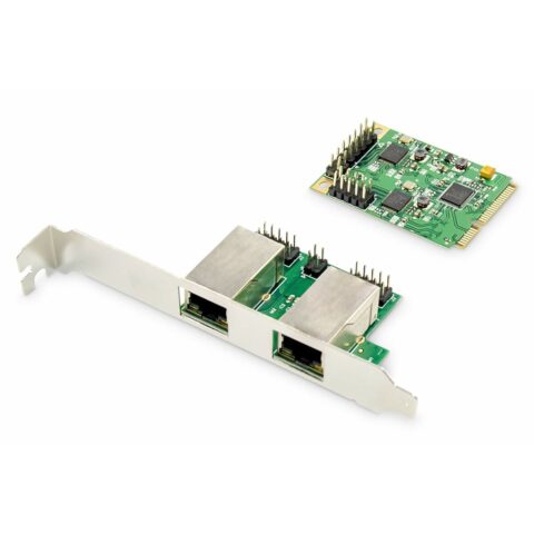 Κάρτα Δικτύου Digitus DIGITUS Tarjeta de red Dual Gigabit Ethernet Mini PCI Express