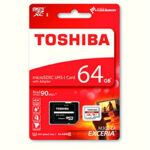 Κάρτα Μνήμης Toshiba Αντάπτορας Κατηγορία 10 64 GB UHS-I