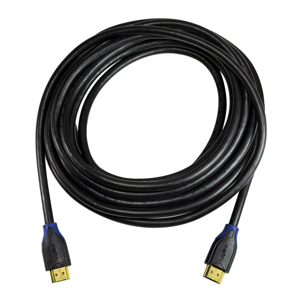 Καλώδιο HDMI με Ethernet LogiLink CH0062 2 m Μαύρο