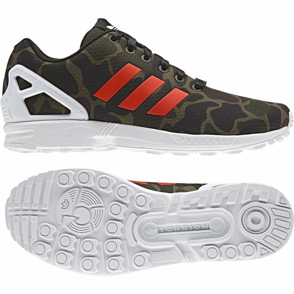 Ανδρικά Αθλητικά Παπούτσια Adidas Originals Zx Flux Ελαιόλαδο