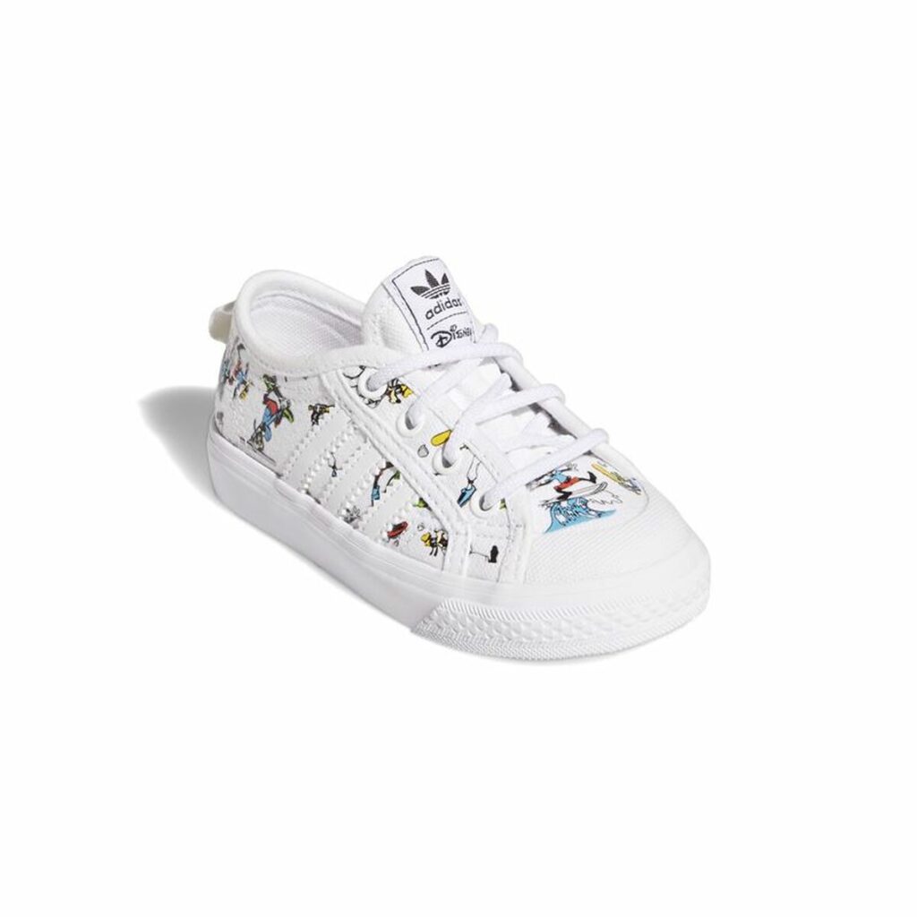 Αθλητικά Παπούτσια για Μωρά Adidas Originals Disney Nizza Λευκό