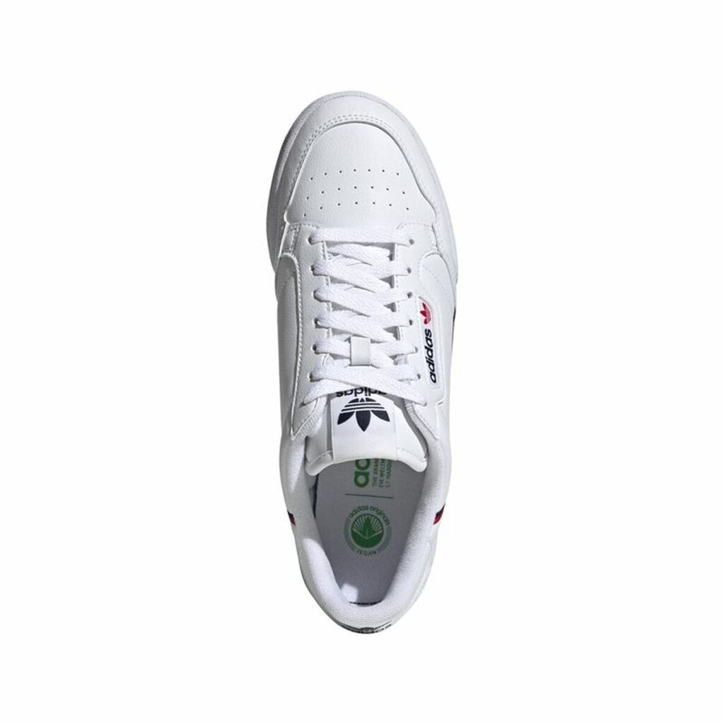 Unisex Casual Παπούτσια Adidas Continental 80 Vegan Λευκό