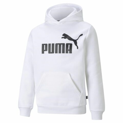 Παιδικό Μπλουζάκι Puma Essentials Big Logo Λευκό
