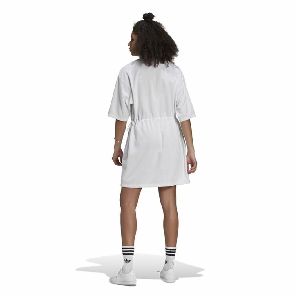 Φόρεμα Adidas Originals Tee Λευκό