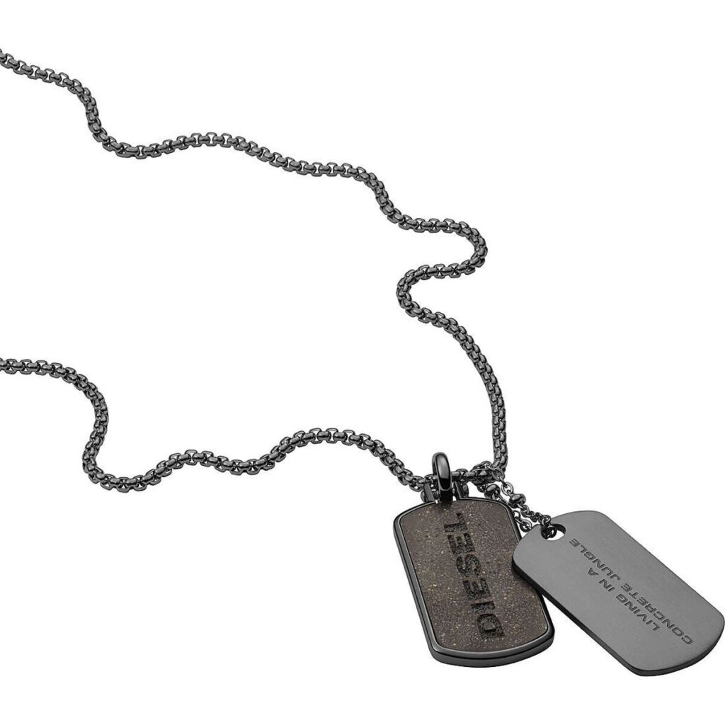 Ανδρικά Κολιέ Diesel DOUBLE DOGTAGS