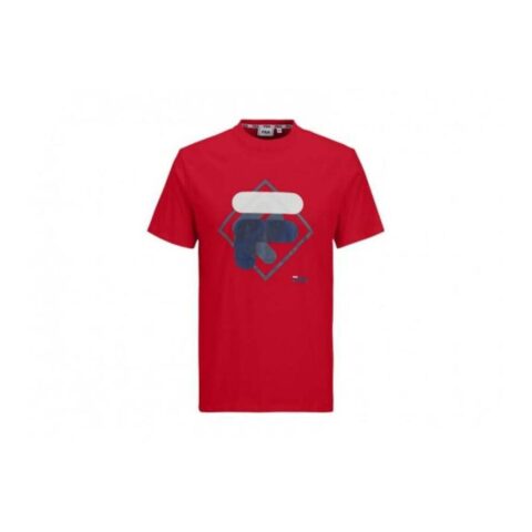Ανδρική Μπλούζα με Κοντό Μανίκι Fila FAM0447 30002 Κόκκινο