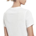 Γυναικεία Μπλούζα με Κοντό Μανίκι Reebok  RI BL CROP TEE HT6207 Λευκό