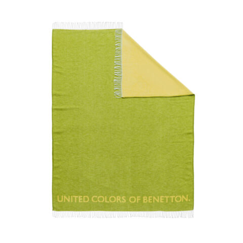 Κουβέρτα Benetton RAINBOW BE Πράσινο Κίτρινο