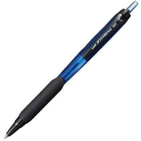 Στυλό υγρού μελανιού Uni-Ball Rollerball Jestsream SXN-101 Μπλε (12 Τεμάχια)