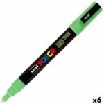 Μαρκαδόρος POSCA PC-3M Ανοιχτό Πράσινο (x6)