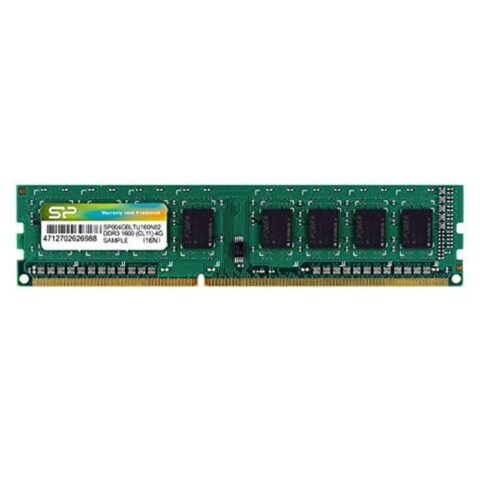 Μνήμη RAM Silicon Power SP004GBLTU160N02 DDR3 240-pin DIMM 4 GB 1600 Mhz